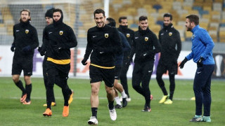 Στο παγωμένο Κίεβο            για την πρόκριση η ΑΕΚ