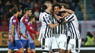 Ο             ΠΑΟΚ          υπερέχει       αγωνιστικά…