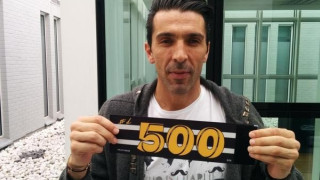 Ο Μπουφόν «γράφει» 500 συμμετοχές 