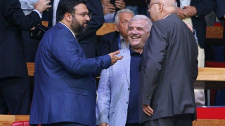 Χαμόγελα στο ΟΑΚΑ μεταξύ Μελισσανίδη και Βασιλειάδη