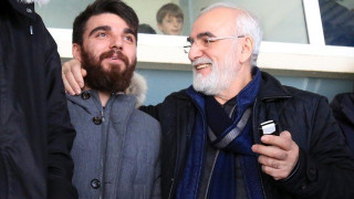 Με τους οπαδούς ο Γιώργος Σαββίδης στον τελικό (pic)