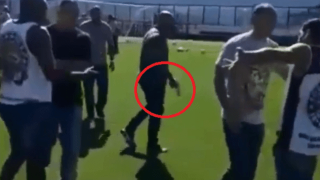 Βγήκαν... τα όπλα στην προπόνηση της Βάσκο ντα Γκάμα (video)