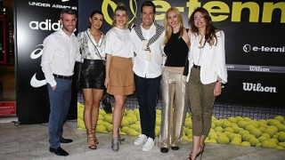 Λαμπερά εγκαίνια              για το «Ε-tennis» στη Γλυφάδα