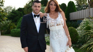 Το ζεύγος Βιεϊρίνια στον γάμο πρώην ασπρόμαυρου άσου (pics)