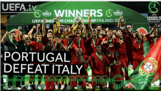 Πρωταθλήτρια      Ευρώπης      U19   η      Πορτογαλία    !