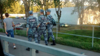 Δείτε τα απίστευτα μέτρα τάξης έξω από την Otkritie Arena