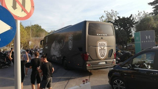 Αναχώρησε η αποστολή του ΠΑΟΚ για την Τούμπα (photos/vids)