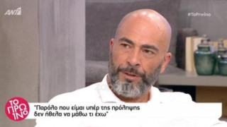 Βαλάντης: «Διαγνώστηκα με όγκο στο νεφρό στις εξετάσεις για το Nomads»