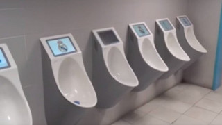 Βάζει οθόνες στα ουρητήρια του γηπέδου της η Ρεάλ Μαδρίτης! (vid)