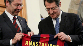 Συναντήθηκε με Αναστασιάδη η διοίκηση της Μπαρτσελόνα (VIDEO)
