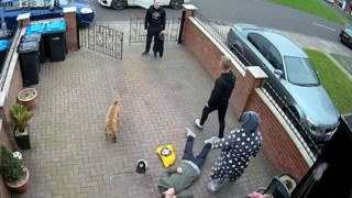 Ξαπλώνει με μία μπουνιά άντρα που παρενόχλησε τη μητέρα του (vid)