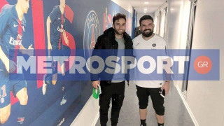 ΦΩΤΟ-NTOKOYMENTO: Ο Μαουρίσιο στο ιατρείο της Παρί Σεν Ζερμέν