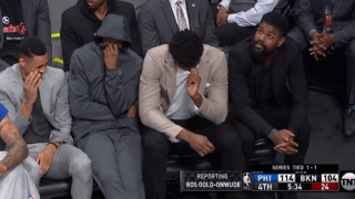 ΚΛΑΜΑ: Λιποθυμίες από «βόμβα αερίων» στον πάγκο των Σίξερς (vid)