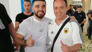 «Κερκίδα με φιλάθλους και τους προέδρους ΠΑΟΚ και ΑΕΚ» (audio)