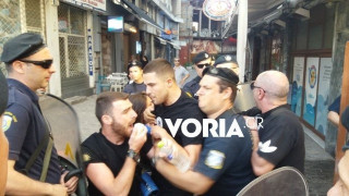 Θεσσαλονίκη:Ένταση ΜΑΤ- διαδηλωτών λίγο πριν την άφιξη Τσίπρα (ΒΙΝΤΕΟ)